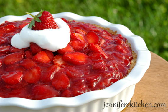 Sugar-Free Fresh Strawberry Pie