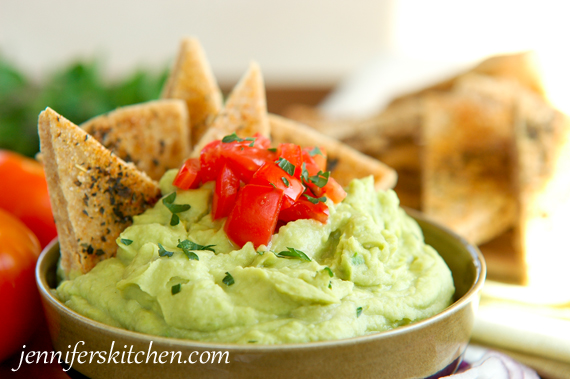 Low fat guacamole