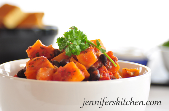 Black Bean Sweet Potato Chili