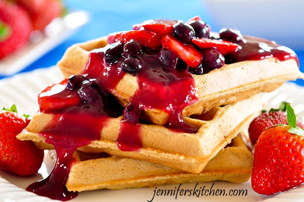 Waffles toppings for healthy weight loss