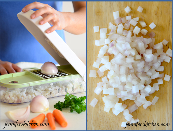 How to chop vegetables