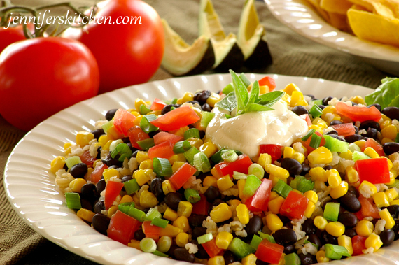 Recipe for Fiesta Black Beans and Rice