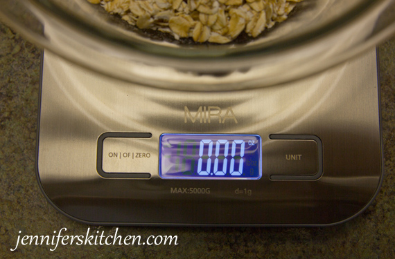 Cooking with a Kitchen-Scale