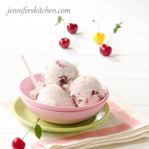 Cherry Vanilla Non-Dairy Ice Cream