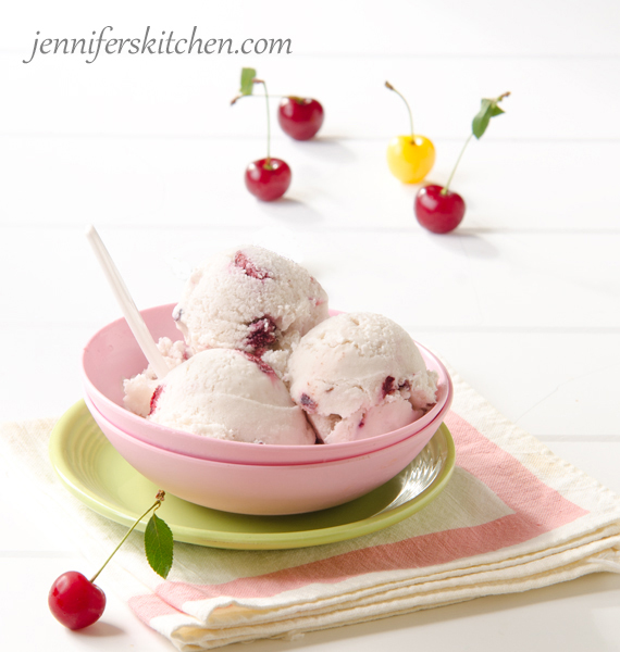 Vegan Ice Cream Cherry Vanilla 