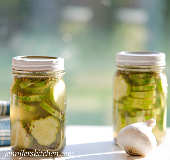 Refrigerator Pickles (Lemon Pickles)