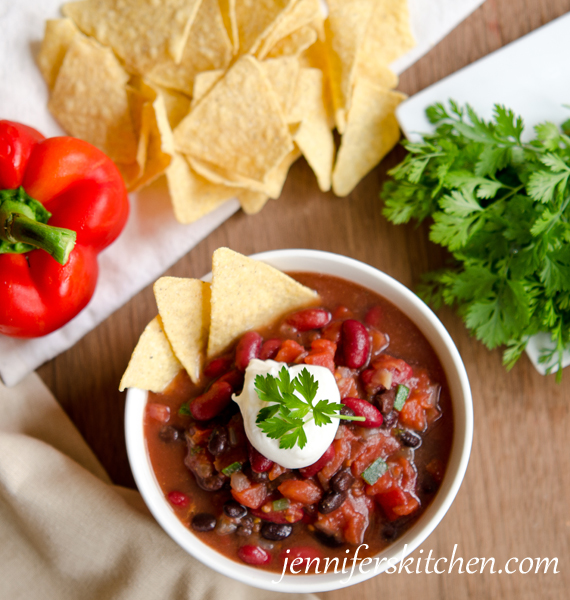 The best mild chili recipe - Vegan No-Alarm Chili recipe