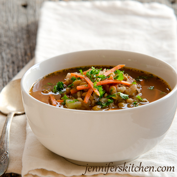 Italian Lentil Vegetable Soup