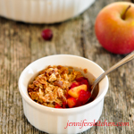 Healthy Apple Crisp