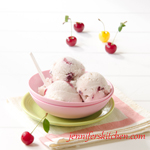Vegan Cherry Vanilla Ice Cream