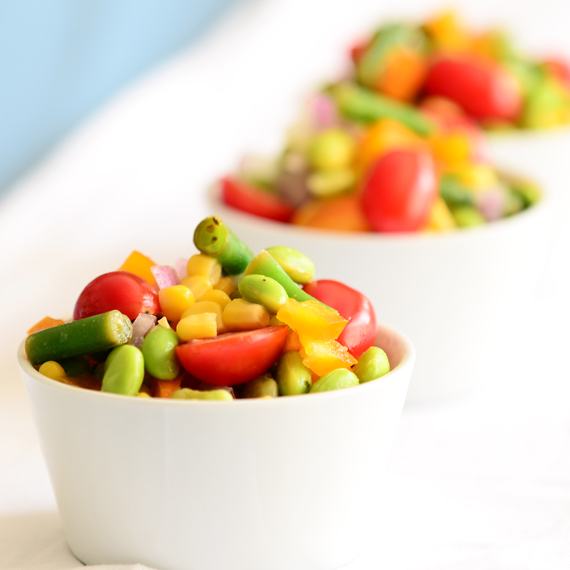 Early Summer Farmer's Market Salad with Cherries, Sugar Snap Peas, and Feta  - Joanne Eats Well With Others