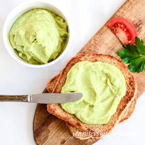 Which is More Fattening – Butter or Margarine?  And a recipe for Avocado Butter