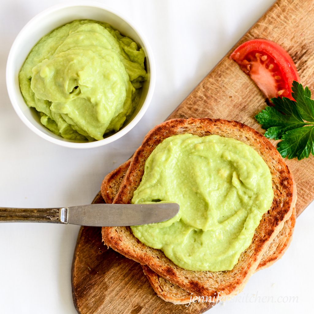 Simple Avocado Spread on toast