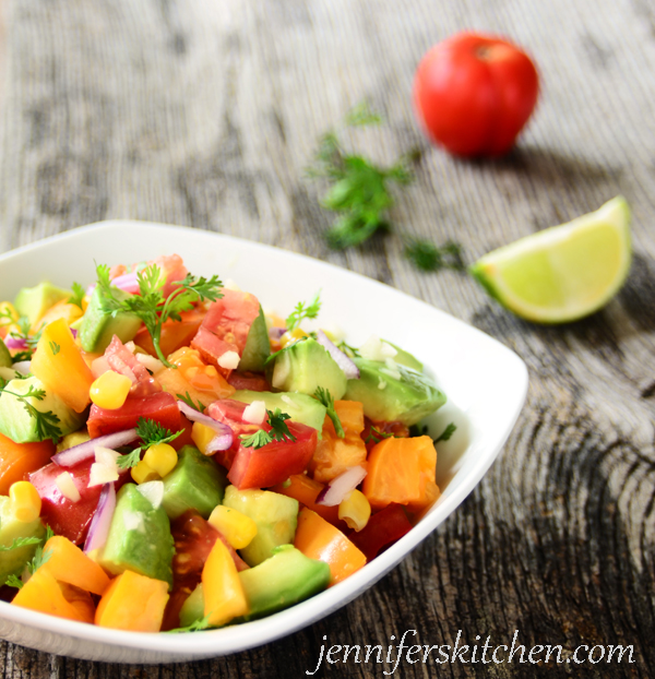 Avocado Tomato Salad