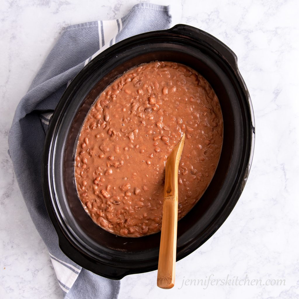 Simple and Easy Slow-Cooker/Crock-Pot Home Cooked Pinto Beans
