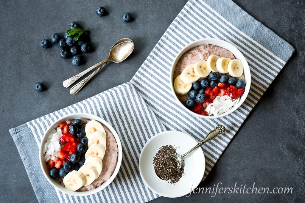 Healthy Breakfast Ideas - Chia Pudding