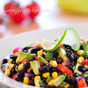 Black Bean, Avocado, and Lime Salad