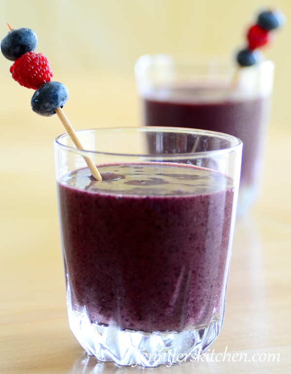 Sugar-Free Blueberry Smoothie Recipe