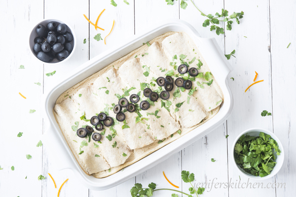 Butternut Squash Enchiladas