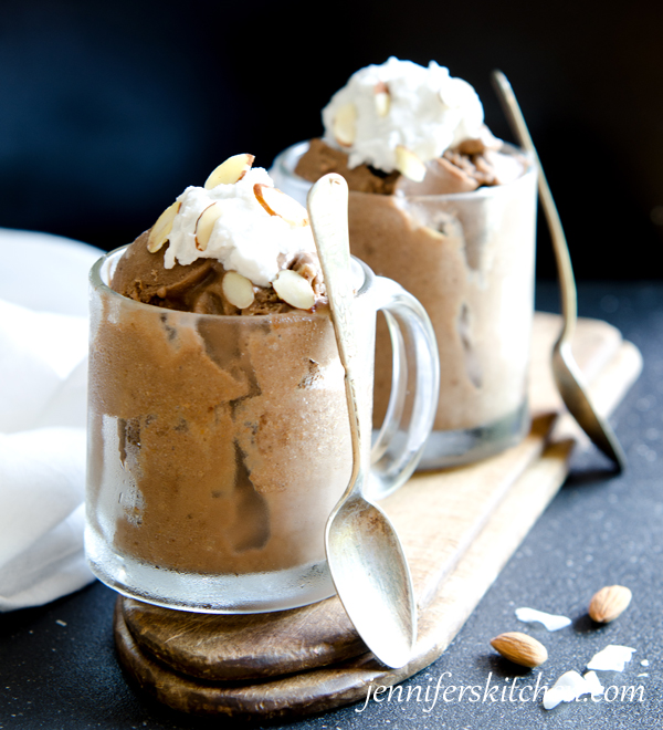 Banana Carob Smoothie (Ice Cream) - JennifersKitchen