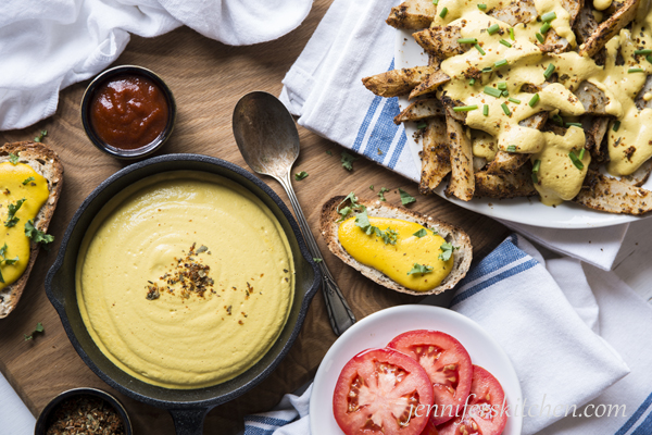 Dairy Free Cashew Queso - 5 Minutes!