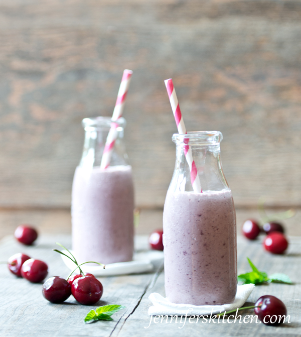 Dairy-free Cherry Milkshake