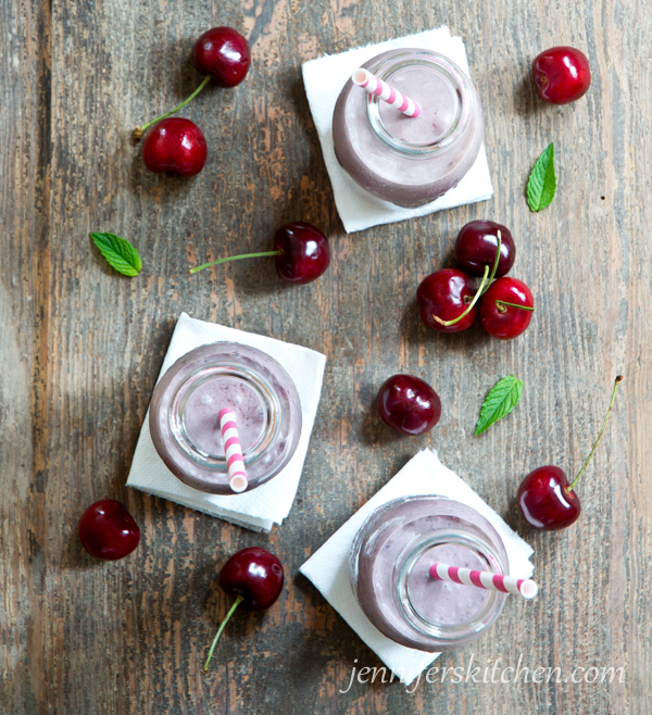 Vegan Cherry Milkshake