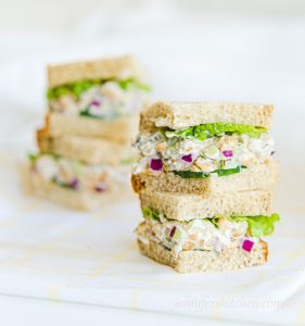 Chickpea Salad Sandwich - JennifersKitchen