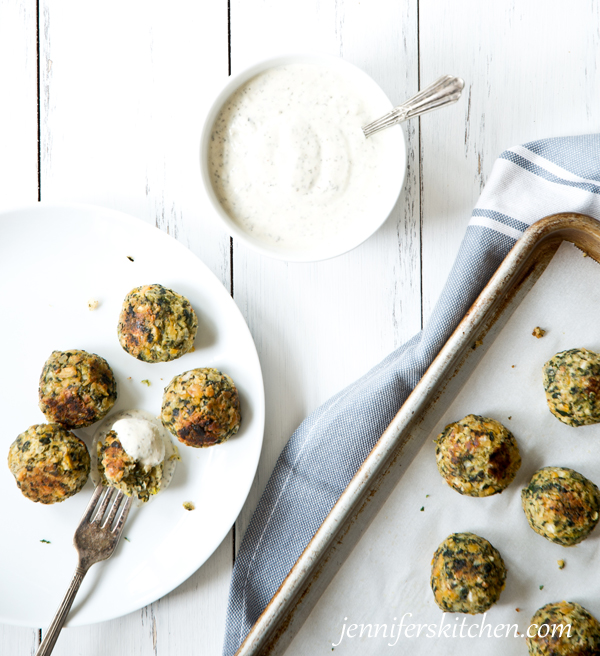 Chickpea Spinach Nuggets (Vegan and Gluten Free)