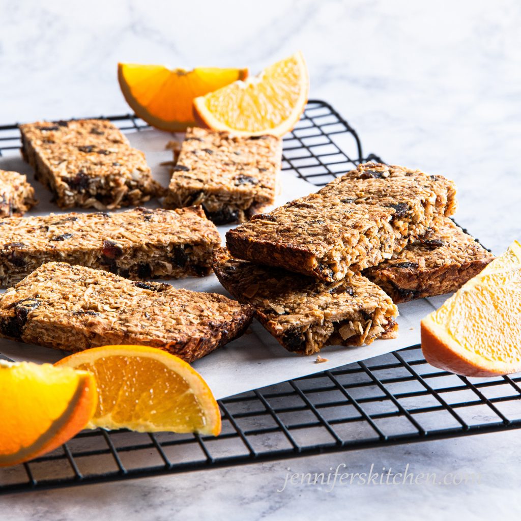 Gluten-Free, Sugar-Free, Oil-Free Coconut Breakfast Bars