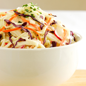 Mayonnaise-Free Coleslaw – Vegan and Gluten-Free