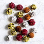 Fudgy Raspberry-Filled Cookies ready to eat!