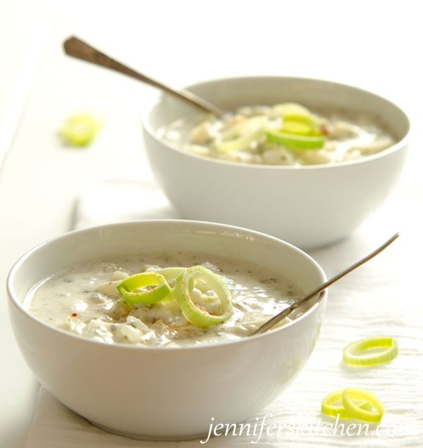 Vegan Cream of Artichoke and Potato Soup Recipe