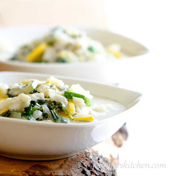 Creamy Vegan Spring Soup