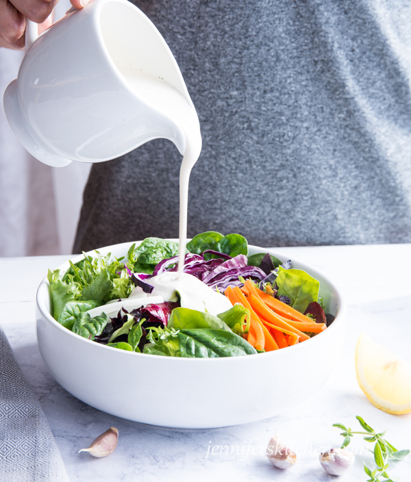 Vegan Creamy Italian Salad Dressing Recipe