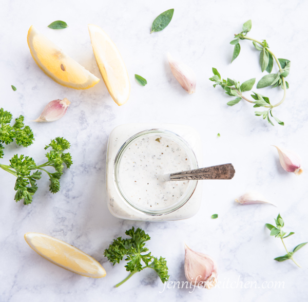 Vegan Creamy Italian Salad Dressing Recipe