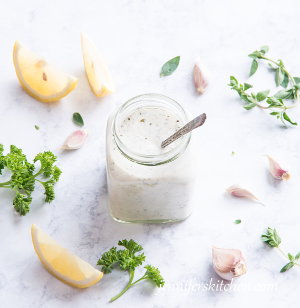 Vegan Creamy Italian Salad Dressing