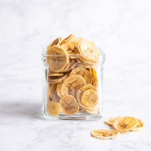 homemade banana chips