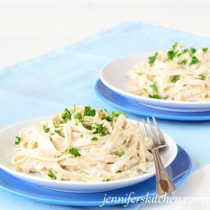 Creamy Vegan Fettuccine