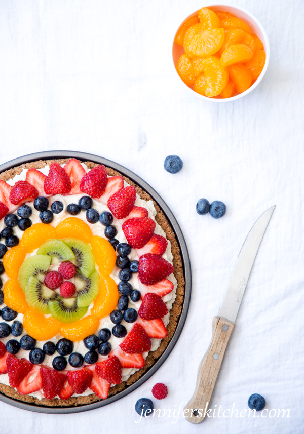 Fruit-Pizza-healthy breakfast ideas