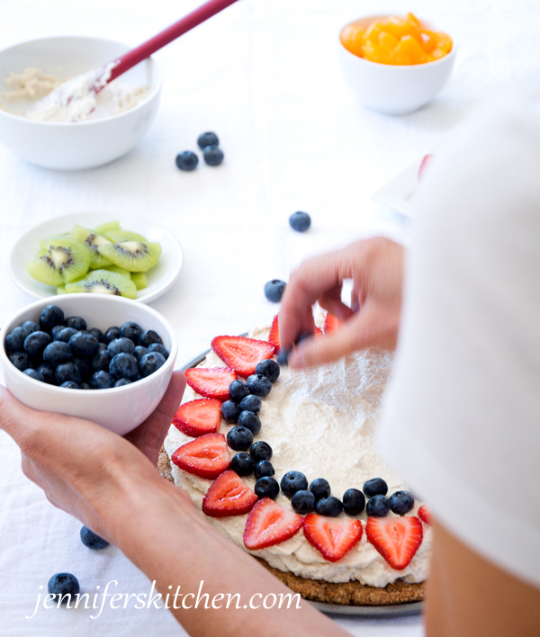 Fruit-Pizza-Healthy Breakfast Ideas