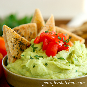 White bean guacamole