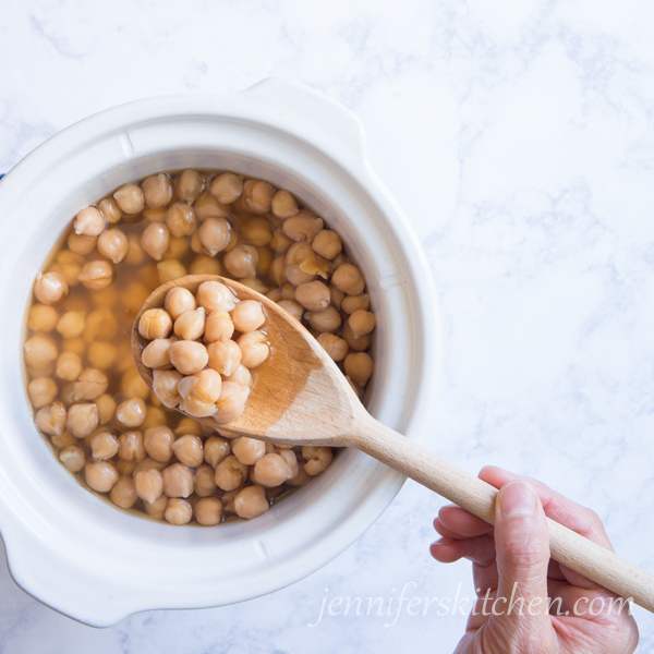 How to cook chickpeas in a crockpot