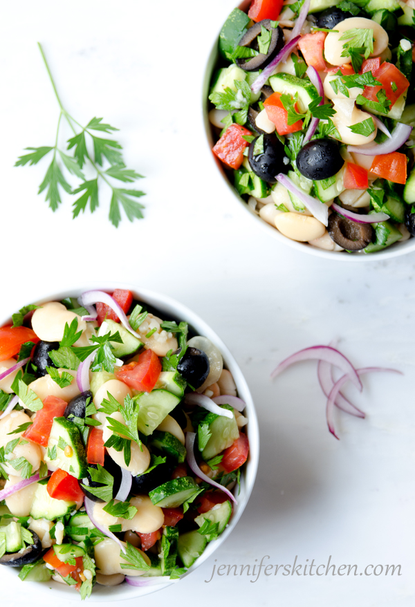 Italian Butter Bean Salad