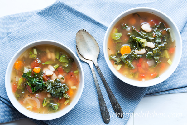 Add beans to soups for easy healthy meals