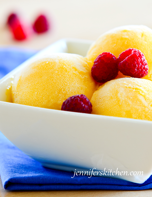 Sugar Free Mango Sorbet