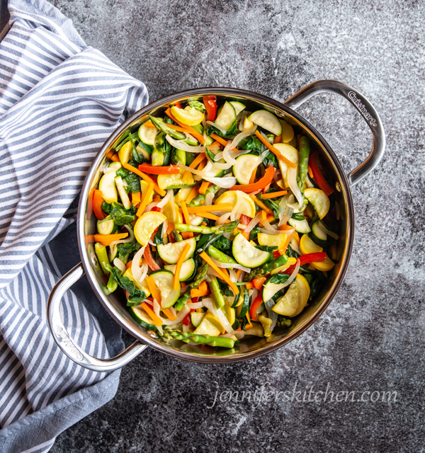 Vegan Pasta Primavera