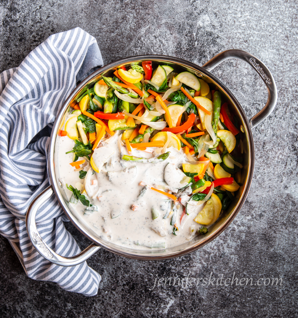 Vegan Pasta Primavera