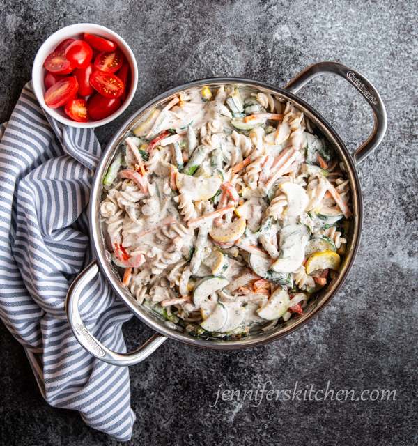 Dairy-Free Pasta Primavera