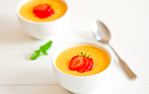 peach soup